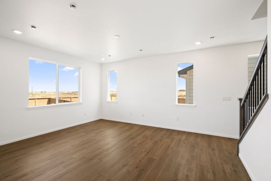 Spacious, unfurnished interior of a new home in Cordovan, Firestone (Image 9).