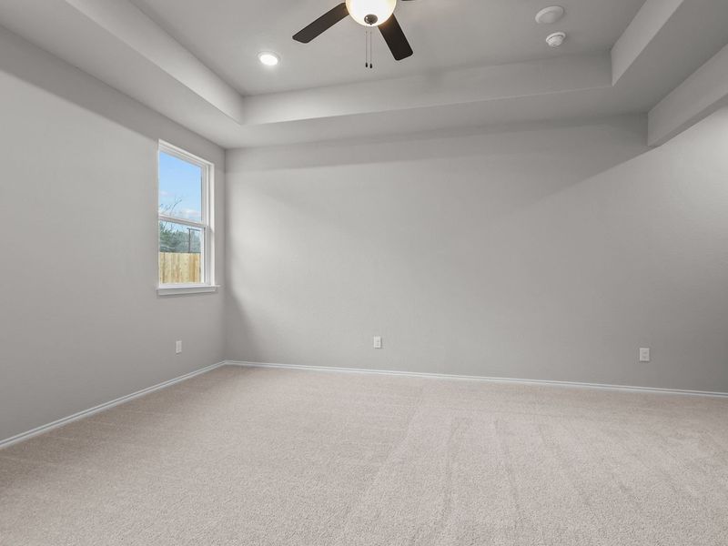 Representative unfurnished interior of a home built from the The Glenwood E by Davidson Homes LLC in Bricewood, San Antonio (Image 26).