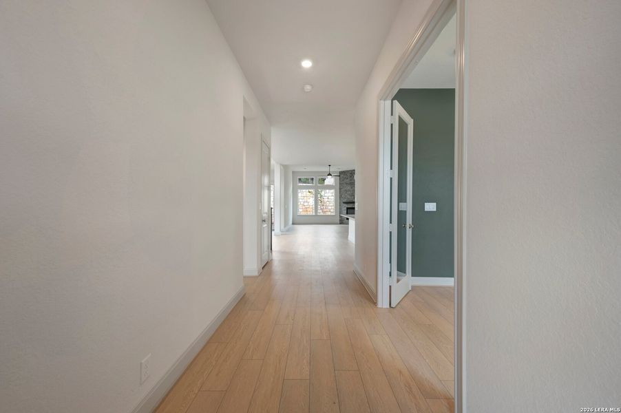 Spacious, unfurnished interior of a new home in Windsong - Legacy Series, Boerne (Image 22).