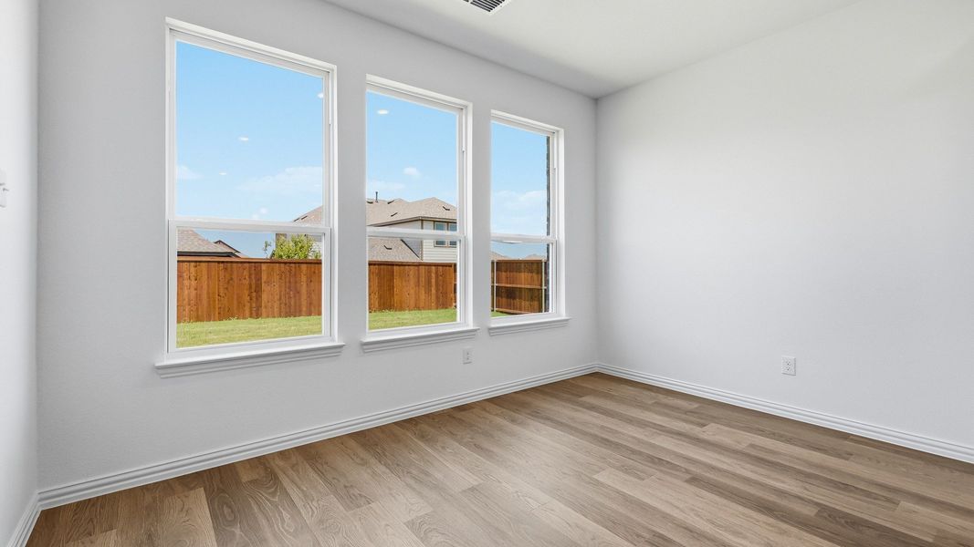 Furnished interior view inside a new home in Anna Ranch, Anna (Image 28).