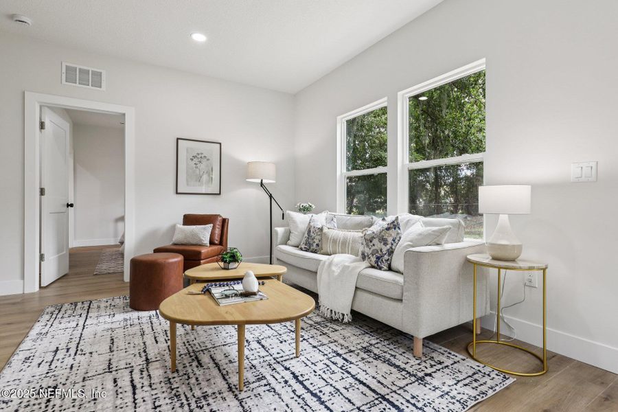 Furnished interior view inside a new home in , Jacksonville (Image 6).