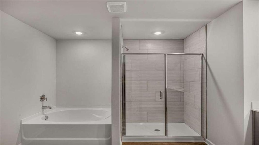 Furnished interior view inside a new home in Echo Glen, Stockbridge (Image 9).