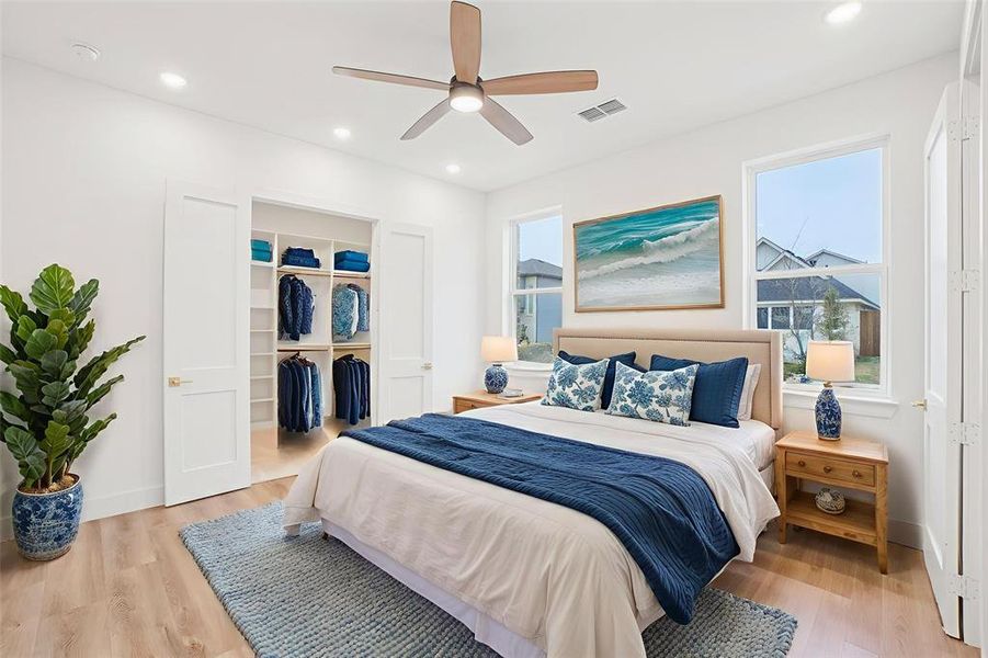 Furnished interior view inside a new home in , Rowlett (Image 9).