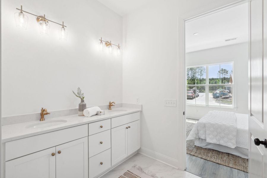 Furnished interior view inside a new home in The Domus Collection at Midtown Nexton, Summerville (Image 7).