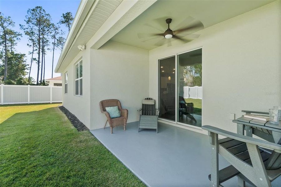 Exterior details and patio area of a home in , Palm Coast (Image 26).