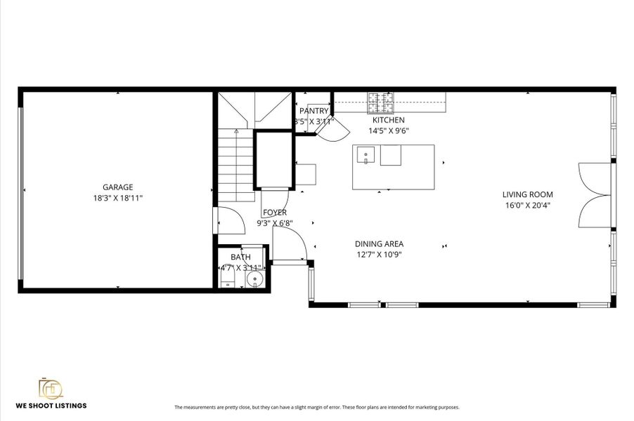 2D floor plan layout of this home in , Houston, TX (Image 4). 2D floor plan layout of this home in , Houston, TX (Image 4).