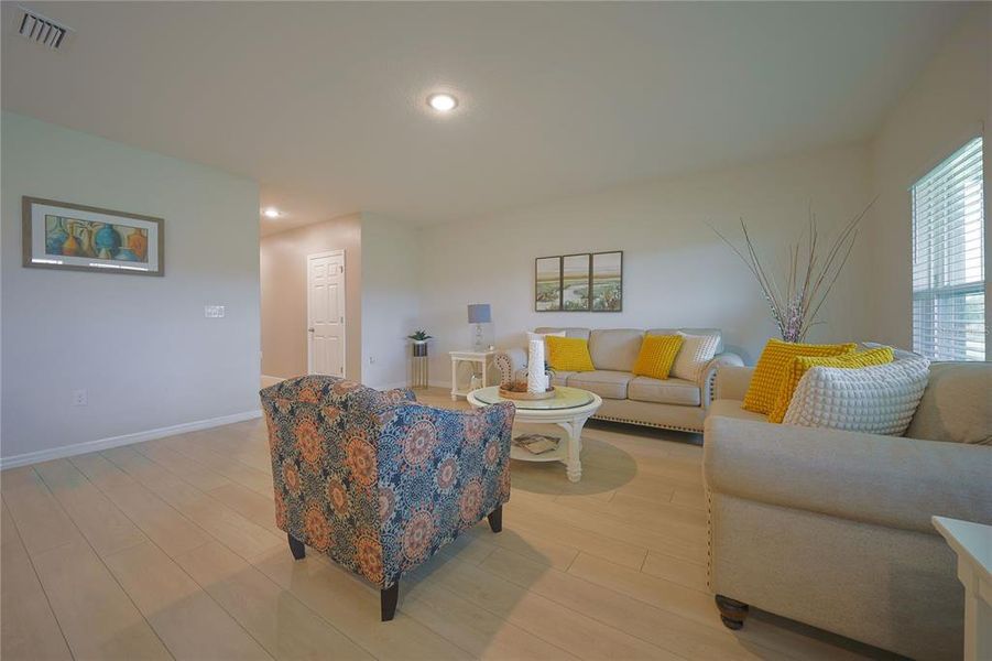 Furnished interior view inside a new home in Pasadena Point, Wesley Chapel (Image 13). Furnished interior view inside a new home in Pasadena Point, Wesley Chapel (Image 13).