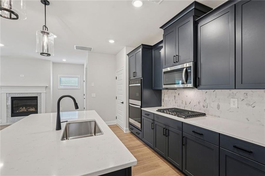 Furnished interior view inside a new home in Hemingway - Reserve Series, Cumming (Image 11).