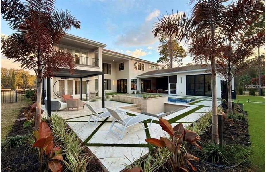 Exterior details and patio area of a home in , Montverde (Image 19). Exterior details and patio area of a home in , Montverde (Image 19).