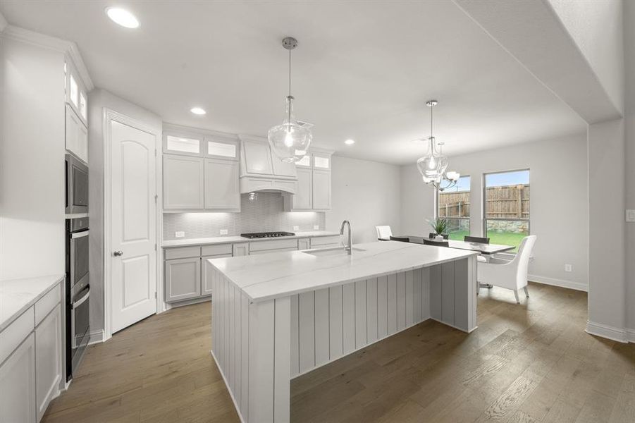 Furnished interior view inside a new home in Somerset - Phase 5, Mansfield (Image 14). Furnished interior view inside a new home in Somerset - Phase 5, Mansfield (Image 14).