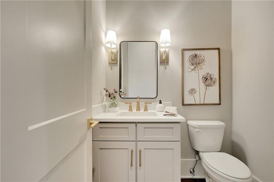 Furnished interior view inside a new home in , Newnan (Image 8). Furnished interior view inside a new home in , Newnan (Image 8).