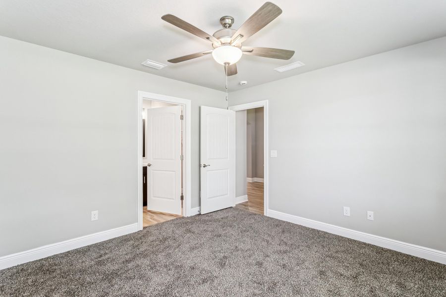 Spacious, unfurnished interior of a new home in Prosperity Point, Milton (Image 16). Spacious, unfurnished interior of a new home in Prosperity Point, Milton (Image 16).