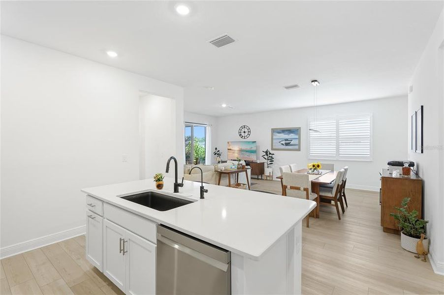 Furnished interior view inside a new home in , Parrish (Image 5).