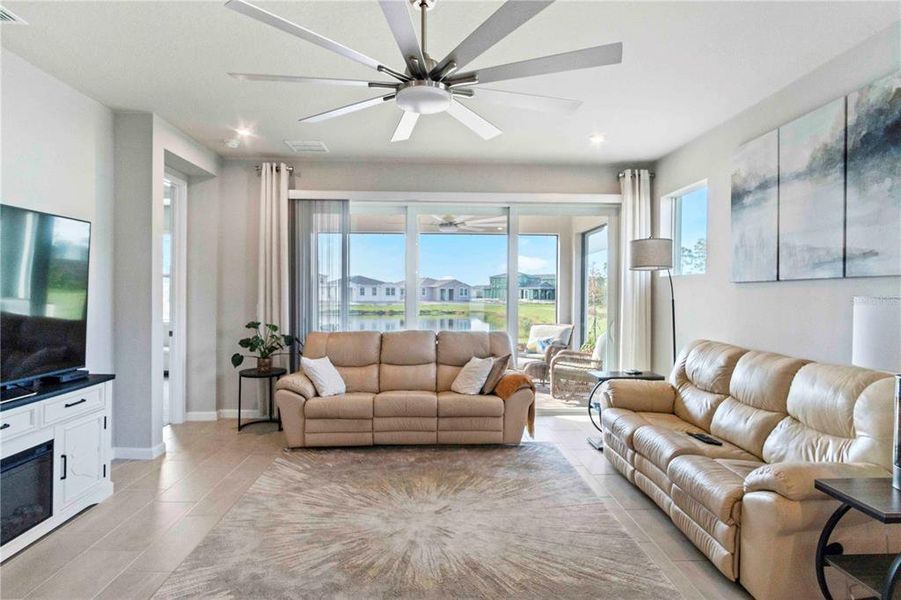 Furnished interior view inside a new home in , Venice (Image 48). Furnished interior view inside a new home in , Venice (Image 48).