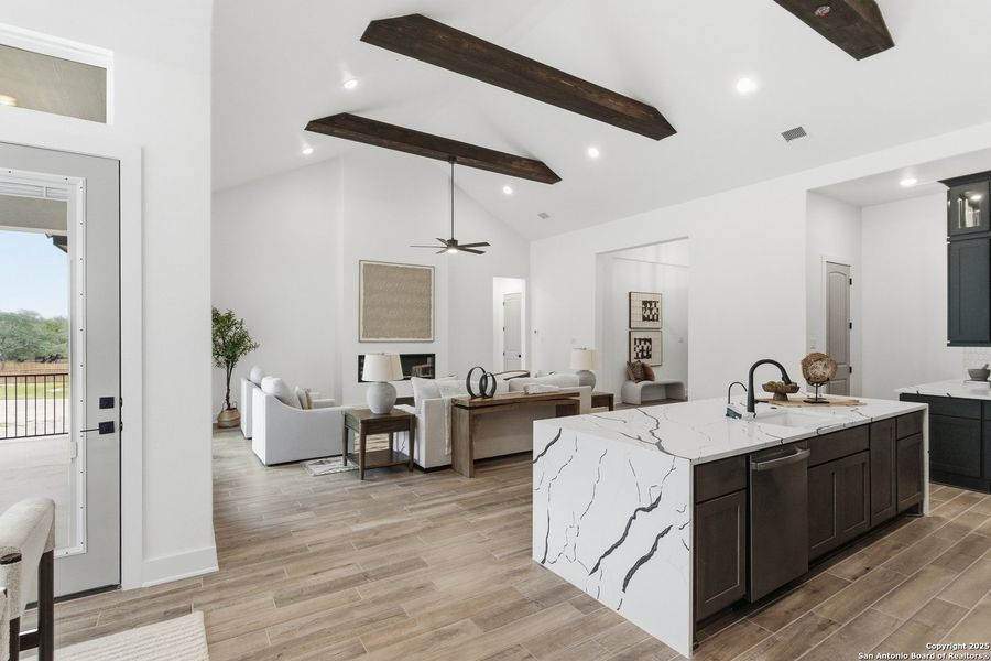 Furnished interior view inside a new home in Heimer Estates at Garden Ridge, San Antonio (Image 16).