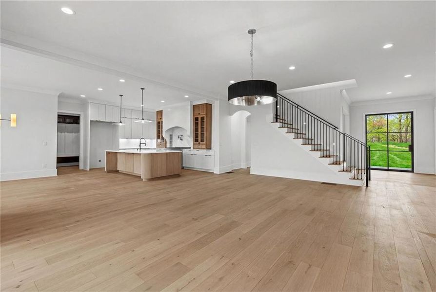 Spacious, unfurnished interior of a new home in , Buford (Image 34).