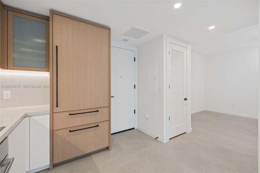 Furnished interior view inside a new home in , Miami (Image 15).