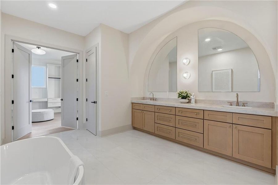 Furnished interior view inside a new home in , Lawrenceville (Image 36).