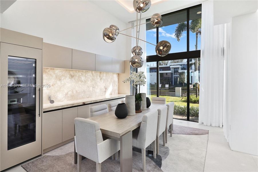 Furnished interior view inside a new home in , Davie (Image 10).