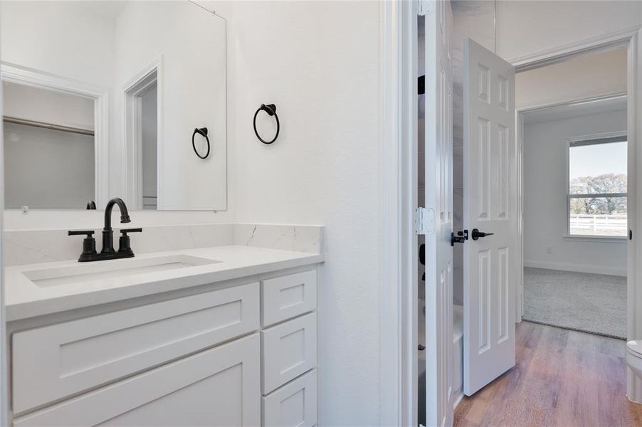 Furnished interior view inside a new home in , Brashear (Image 3).