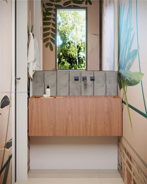 Furnished interior view inside a new home in , Miami (Image 24). Furnished interior view inside a new home in , Miami (Image 24).