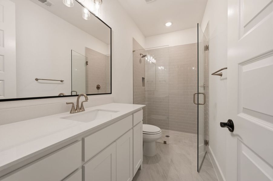 Furnished interior view inside a new home in Parks of Aledo, Aledo (Image 6).
