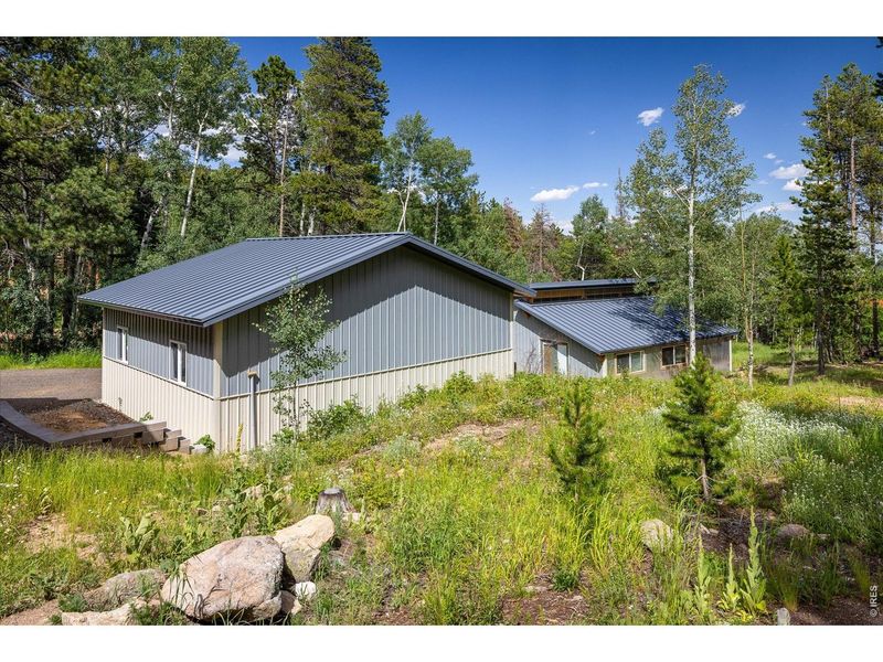 Exterior details and patio area of a home in , Golden (Image 29).