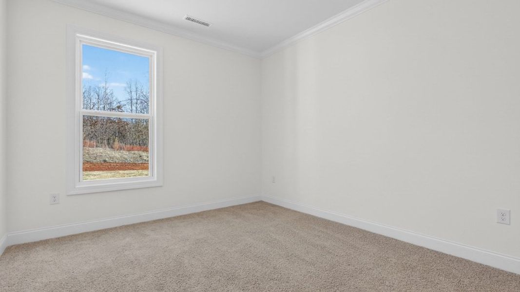 Spacious, unfurnished interior of a new home in The Grove at Winston Pointe, Clayton (Image 16). Spacious, unfurnished interior of a new home in The Grove at Winston Pointe, Clayton (Image 16).
