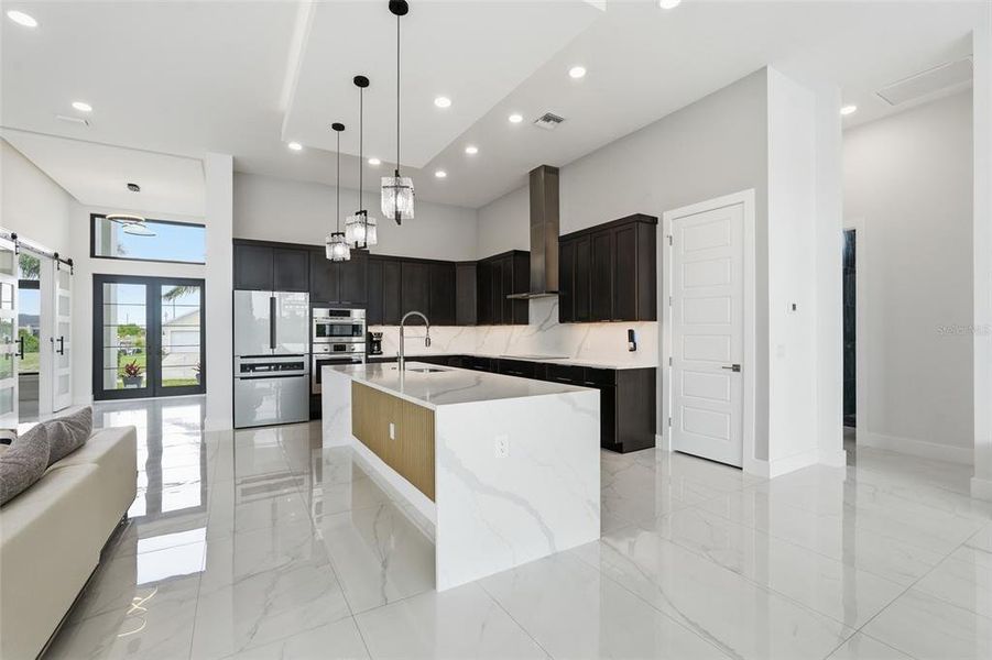 Furnished interior view inside a new home in , Cape Coral (Image 48).