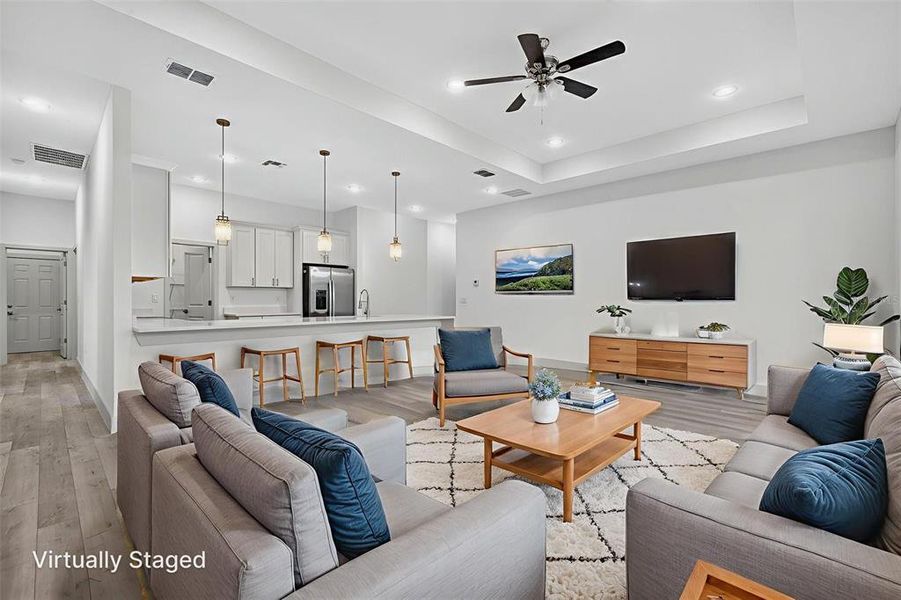Furnished interior view inside a new home in , North Port (Image 10).