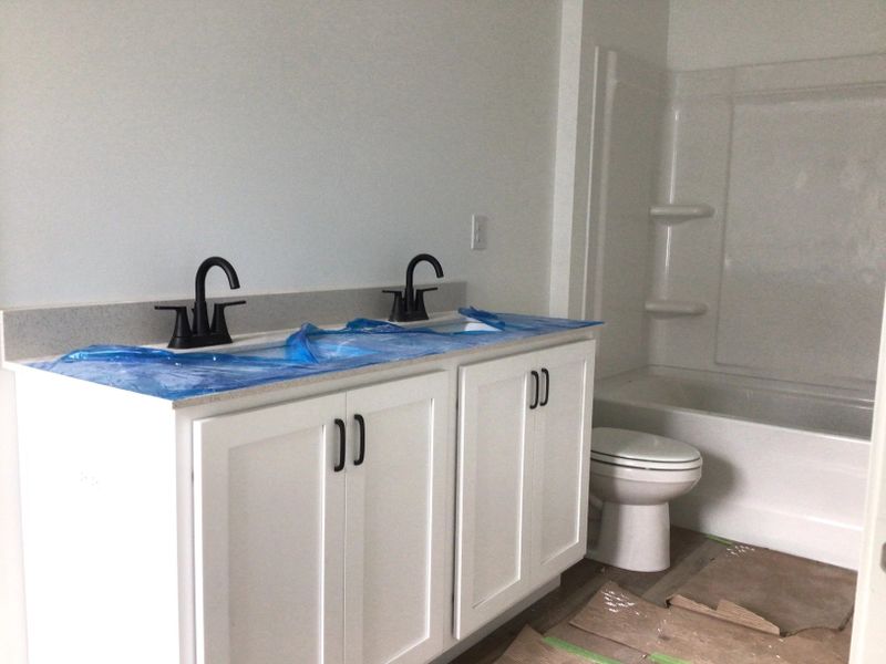 Bath 3 featuring the AW Collection® Harmony - Smooth surfaces and soft tones feel right at home.