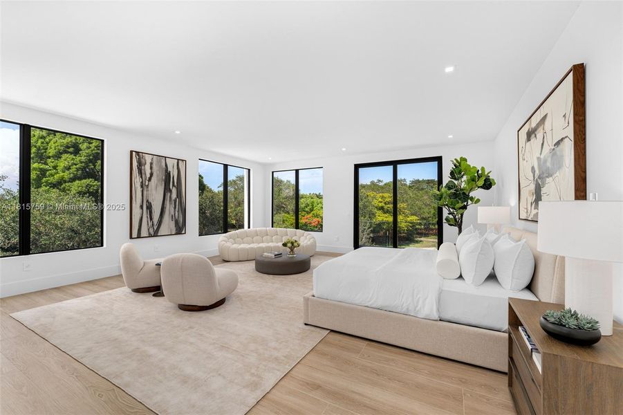 Furnished interior view inside a new home in , Pinecrest (Image 51).