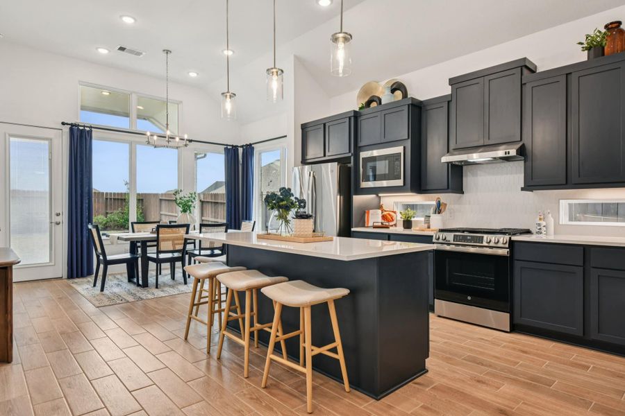 Furnished interior view inside a new home in Wildrye, Waller (Image 11).