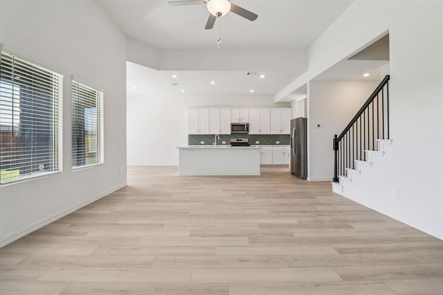 Spacious, unfurnished interior of a new home in Lakehaven - Premier Series, Farmersville (Image 23). Spacious, unfurnished interior of a new home in Lakehaven - Premier Series, Farmersville (Image 23).