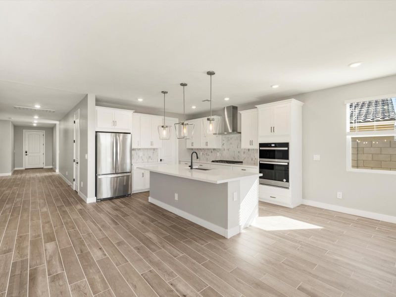 Furnished interior view inside a new home in Abel Ranch Reserve Series, Goodyear (Image 3).