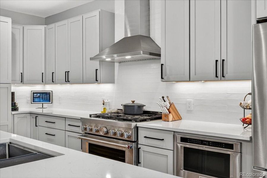 Furnished interior view inside a new home in , Denver (Image 7).