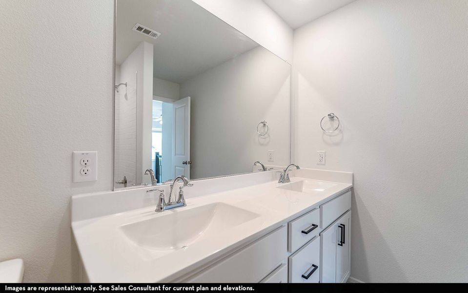 Representative furnished interior of a home built from the Palmer by CastleRock Communities in Solterra, Mesquite (Image 8). Representative furnished interior of a home built from the Palmer by CastleRock Communities in Solterra, Mesquite (Image 8).