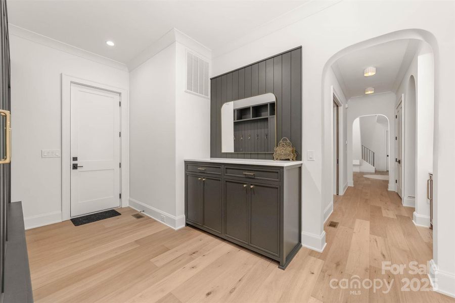 Furnished interior view inside a new home in , Charlotte (Image 16). Furnished interior view inside a new home in , Charlotte (Image 16).