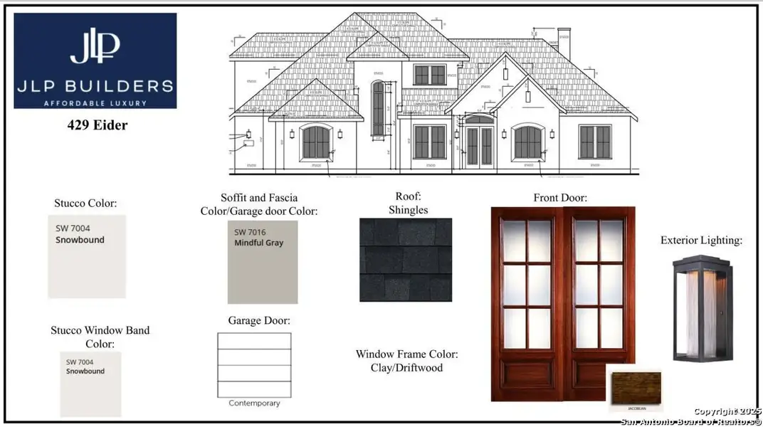 Exterior rendering of this home design in , Spring Branch, TX (Image 3).