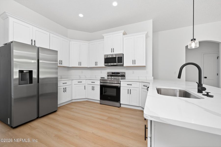 Furnished interior view inside a new home in , Keystone Heights (Image 10).