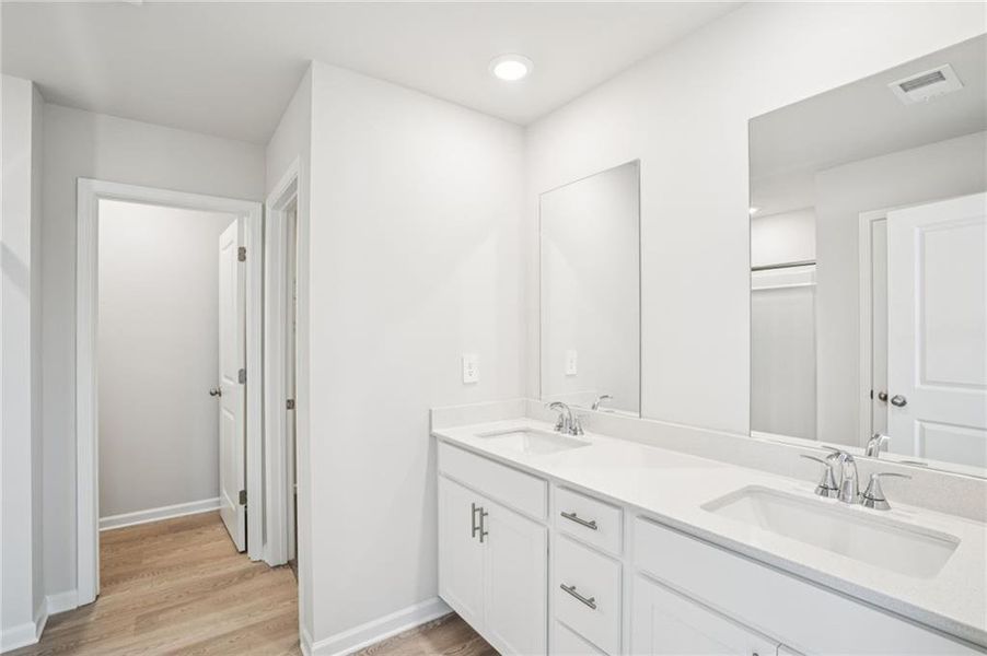 Furnished interior view inside a new home in Hawthorne Station, College Park (Image 11).