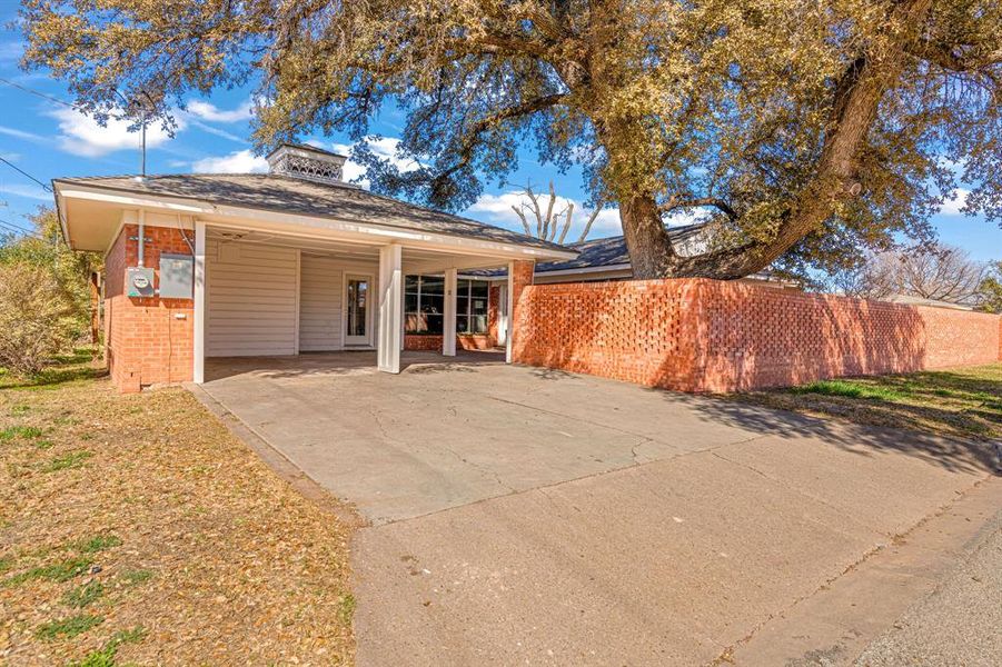 Exterior details and patio area of a home in , Sweetwater (Image 22). Exterior details and patio area of a home in , Sweetwater (Image 22).