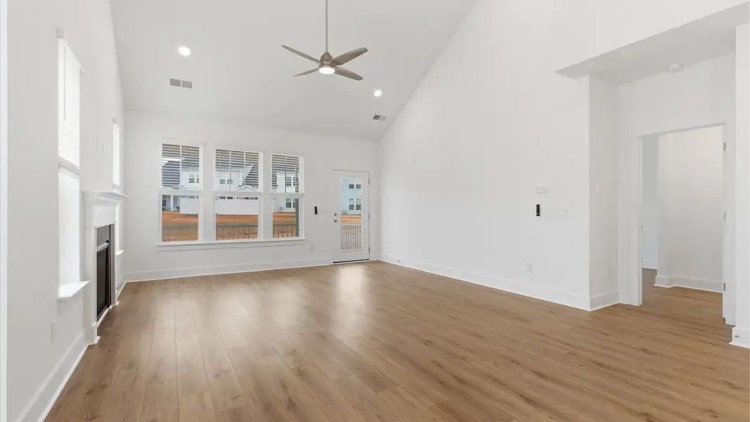 Furnished interior view inside a new home in Village at Midway, Anderson (Image 9).