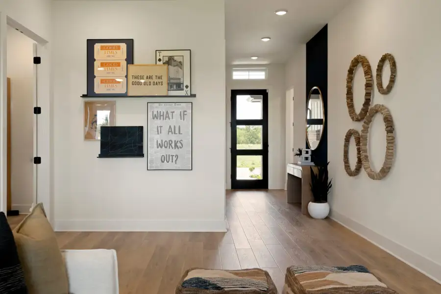 Furnished interior view inside a new home in Lagos Reserve, Manor (Image 20).