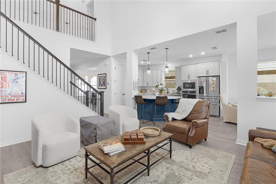 Furnished interior view inside a new home in , Clermont (Image 19).