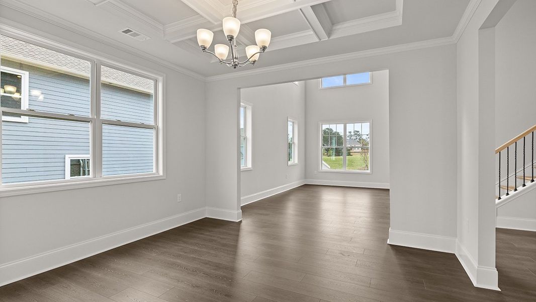 Representative unfurnished interior of a home built from the Westerly by D.R. Horton in Thalley Creek Estates, Cumming (Image 16).
