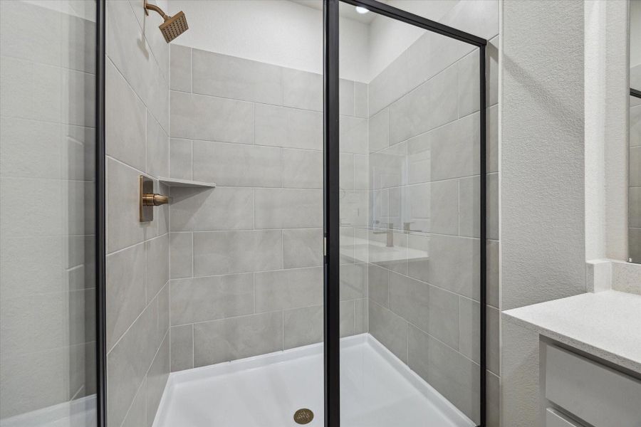 Close-up of interior finishes inside a home in Elyson, Katy (Image 14).