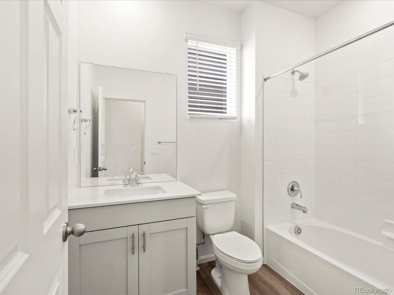 Furnished interior view inside a new home in Ridgeline Vista: The Flora Collection, Brighton (Image 8).