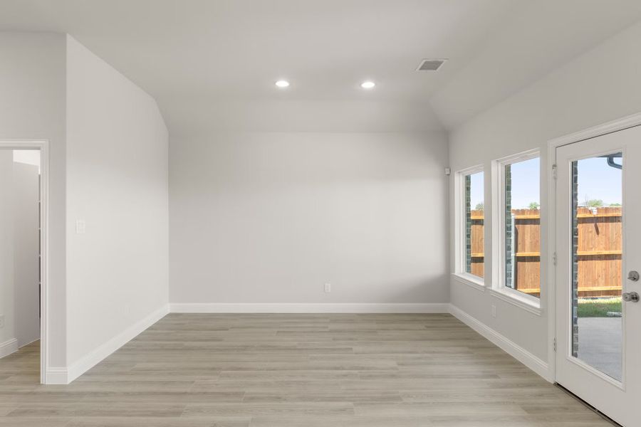 Representative unfurnished interior of a home built from the Liberty by Rockwell Homes in Walden Pond, Forney (Image 27). Representative unfurnished interior of a home built from the Liberty by Rockwell Homes in Walden Pond, Forney (Image 27).