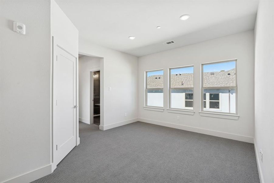 Loft and laundry room access.